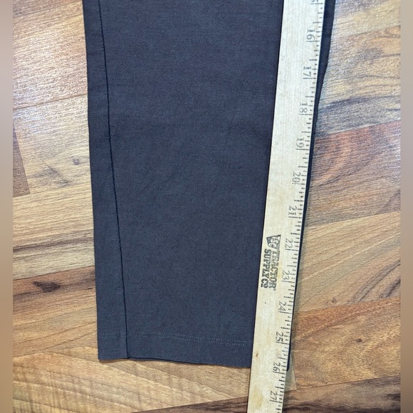 EILEEN FISHER Stretch 70% Viscose Blend Pull On Pants in Slate Gray Size Medium - Picture 4 of 5